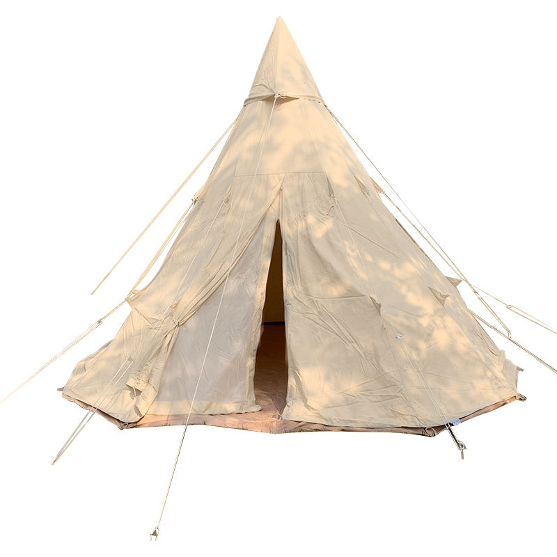 Adakah Khemah Kanvas Tipi Tiang Tunggal 4 Meter Gabungan Terbaik Kemewahan dan Praktikal untuk Perkhemahan Keluarga?
