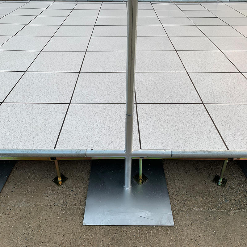 5x7m Taip Khemah Pelega Struktur Rangka Keluli Bertutup Membran