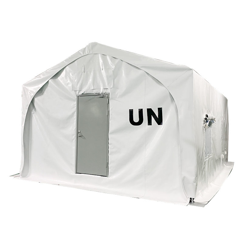 5x7m Taip Khemah Pelega Struktur Rangka Keluli Bertutup Membran