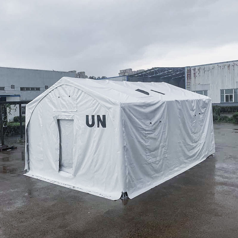 5x7m Taip Khemah Pelega Struktur Rangka Keluli Bertutup Membran