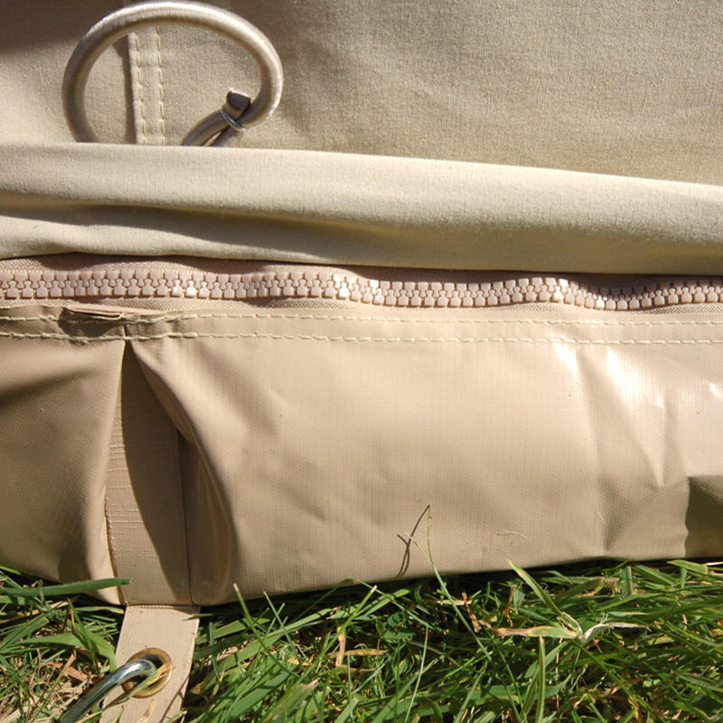 Khemah Loceng Maharaja 6 Meter Khemah Kanvas Kapas