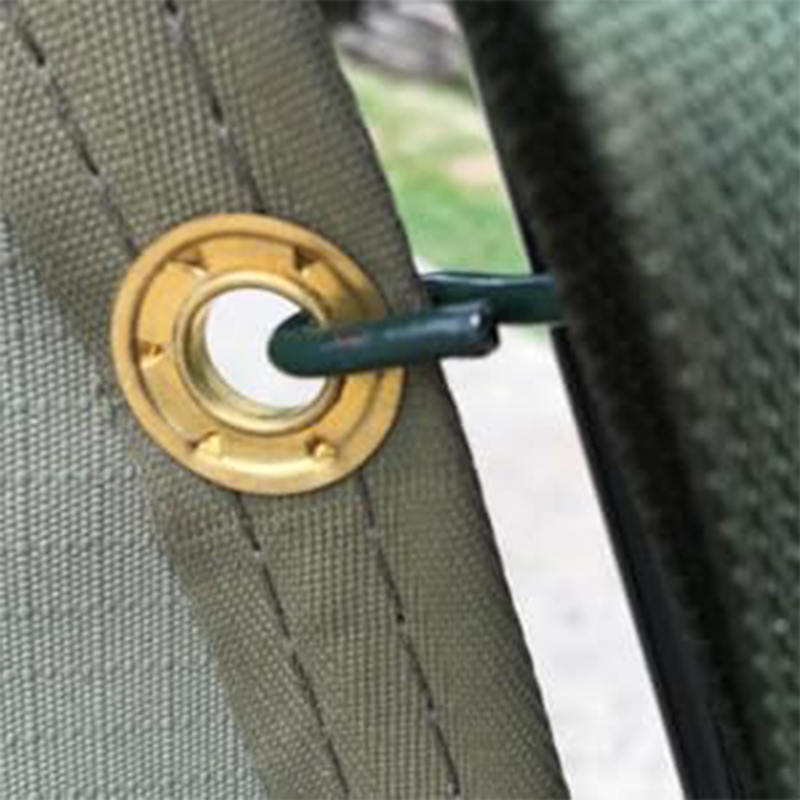 Khemah Backpacking Kubah Kanvas Poliester Ripstop Kalis Air Perkhemahan 2.4x2.4m