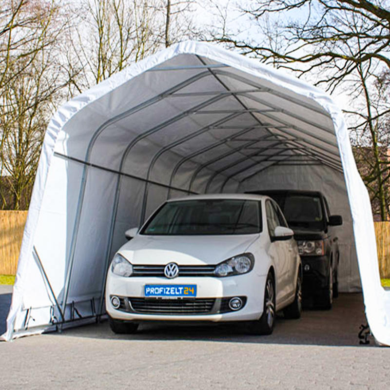 Garaj dan Tempat Perlindungan Mudah Alih Kalis Air PVC 3.3x6 (11