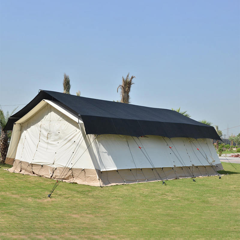 MSF/ICRC/IFRC Standard 45m² Khemah Asas Khemah Serbaguna Digunakan untuk Persekolahan, Pejabat, Klinik