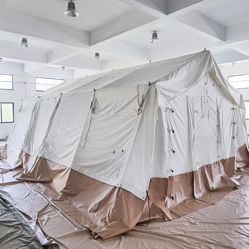 MSF/ICRC/IFRC Standard 45m² Khemah Asas Khemah Serbaguna Digunakan untuk Persekolahan, Pejabat, Klinik