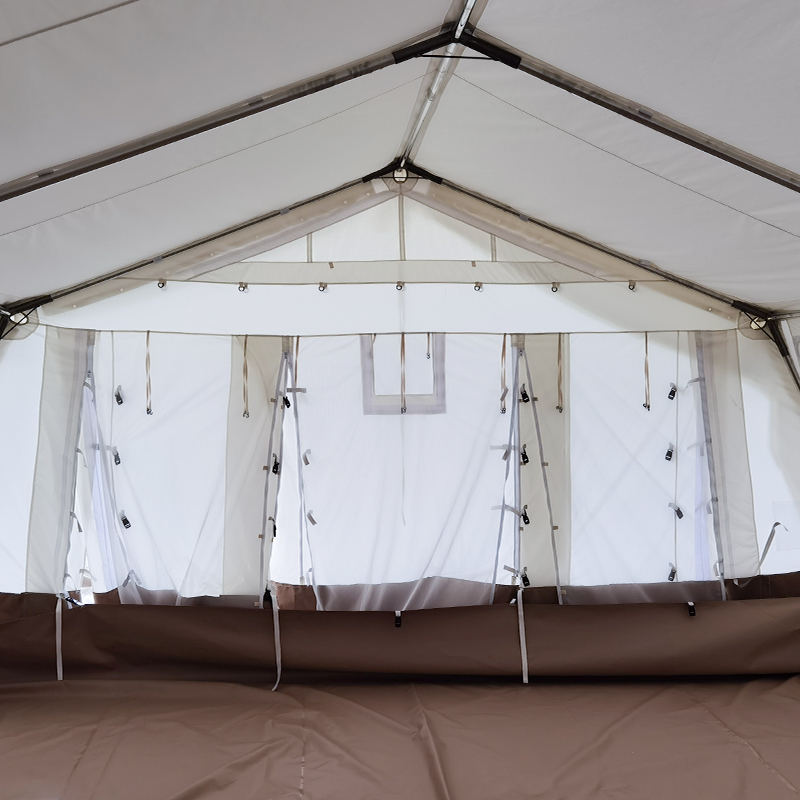 MSF/ICRC/IFRC Standard 45m² Khemah Asas Khemah Serbaguna Digunakan untuk Persekolahan, Pejabat, Klinik