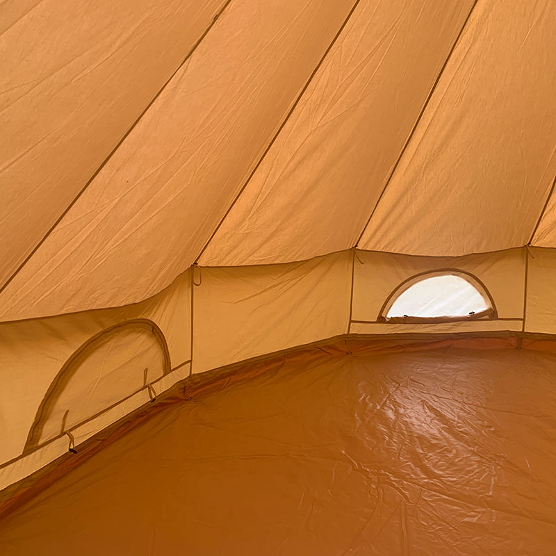 Khemah Loceng Kanvas 4m 4 Orang untuk Perkhemahan Keluarga