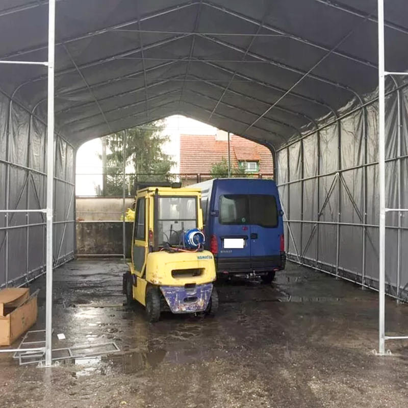 Khemah Teduh Gudang 8X12 4m Ketinggian Sideheight Perlindungan Matahari