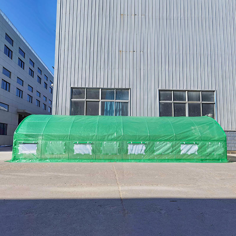 Terowong Kerajang 4x8x2m Rumah Hijau Terowong Tinggi Atas Bulat