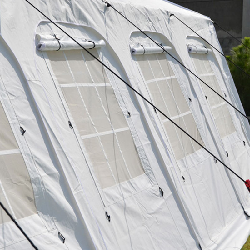 UNICEF Standard 42m² Serbaguna Kalis Api Khemah Huggy