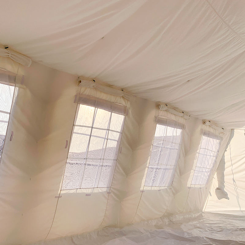 UNICEF Standard 42m² Serbaguna Kalis Api Khemah Huggy