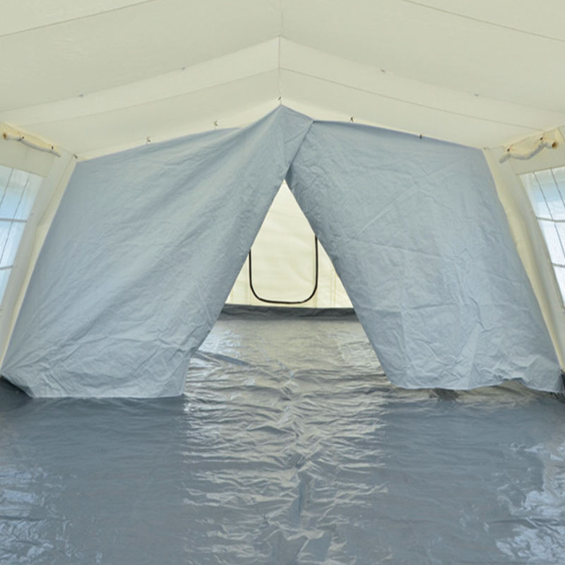 UNICEF Standard 72m² Tempat Perlindungan Sementara Serbaguna Khemah Huggy yang menstabilkan UV