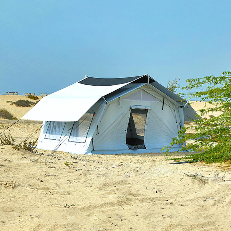 Khemah Hab Khemah Serbaguna Standard UNICEF 24m² dengan Sistem Pengudaraan Yang Baik