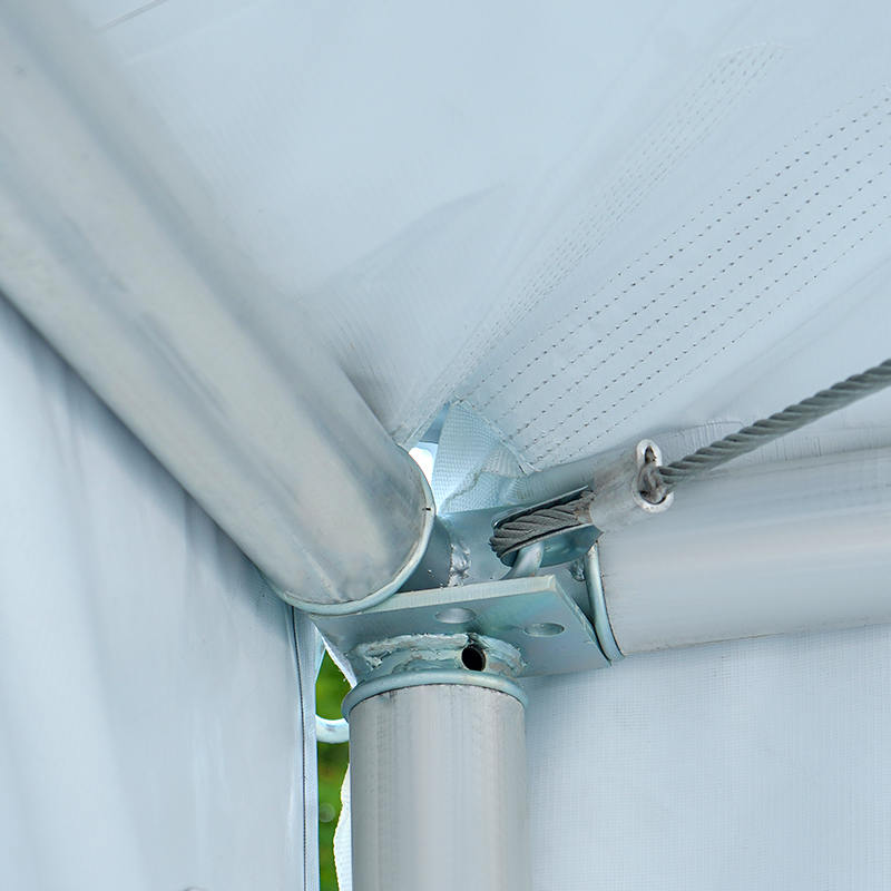 Khemah Parti Bingkai Aluminium Puncak Tinggi PVC 20