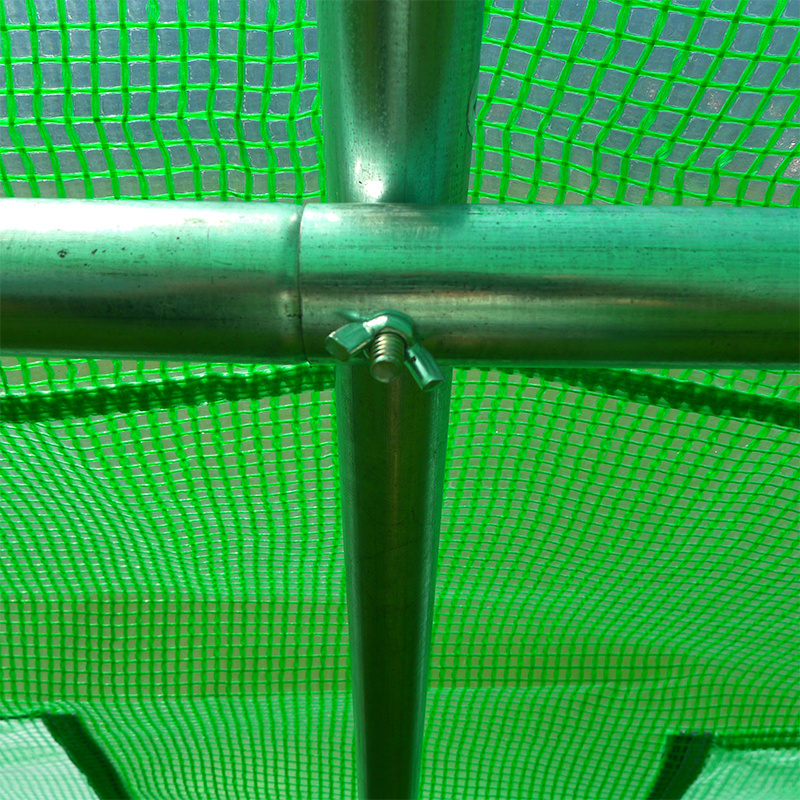 Rumah Hijau Polytunnel Tugas Berat Besar 4x10x2.3m