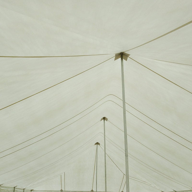 Khemah Tiang Acara PVC Tradisional 7X12m dengan Tingkap