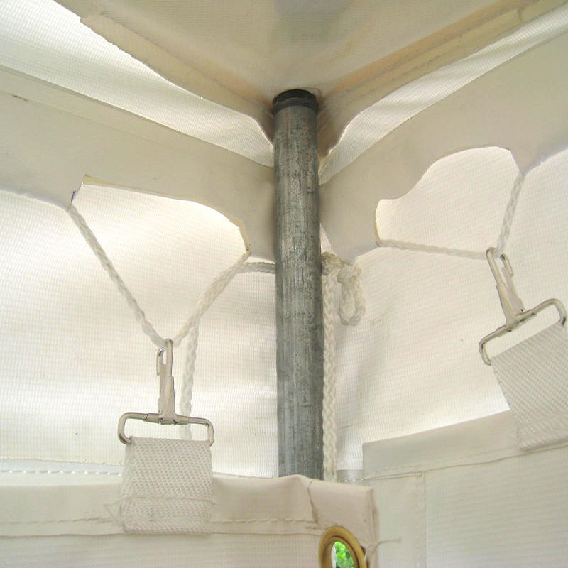 Khemah Tiang Acara PVC Tradisional 7X12m dengan Tingkap