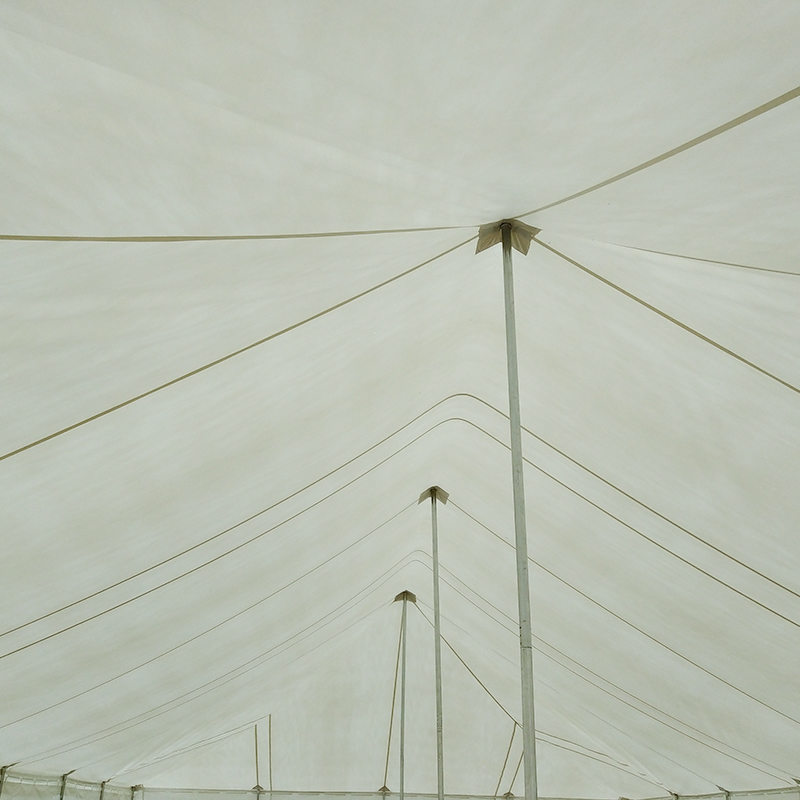 Khemah Tiang Tugas Berat PVC Tradisional 9X18m