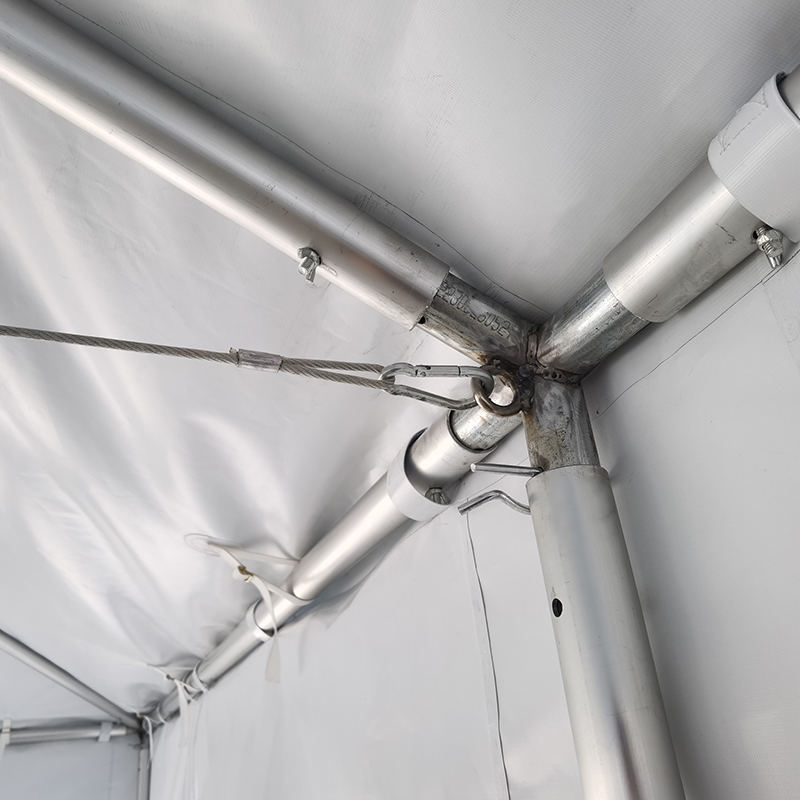 Khemah Parti PVC Tiub Aluminium Tunggal Rangka Pantai Barat 20