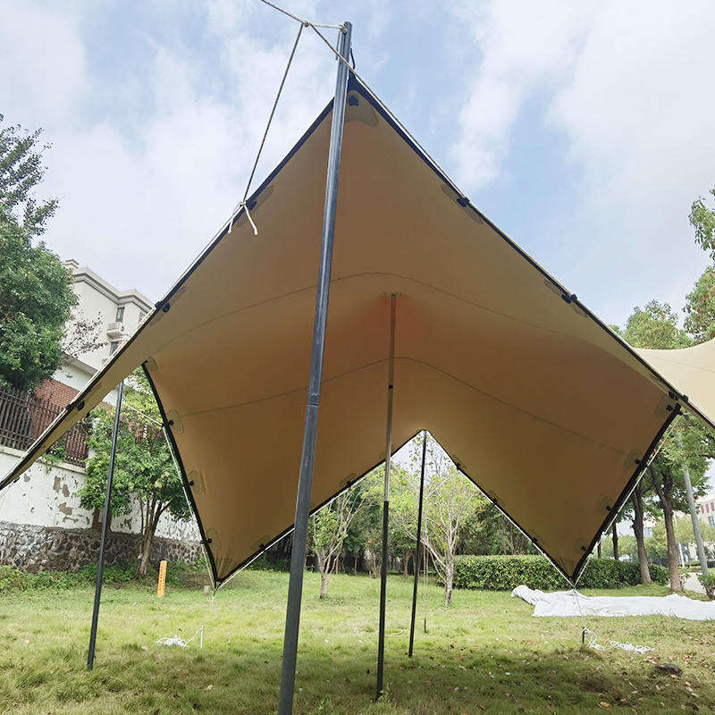 4.5x4.5m Marquee Khemah Regangan Kecil Luaran