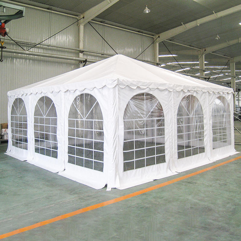 Khemah Kanopi Pop Up PVC Pagoda Marquee 6x6-2.3m