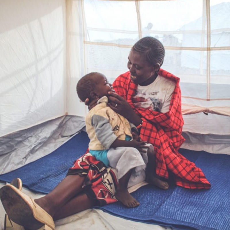 Tikar Tidur Sintetik 1 Orang Standard UNHCR