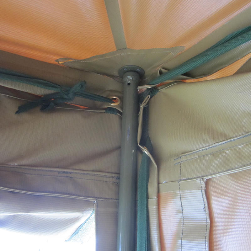 5x5m 8-12 Orang Khemah Kanvas Tentera Khemah Bantuan Bencana