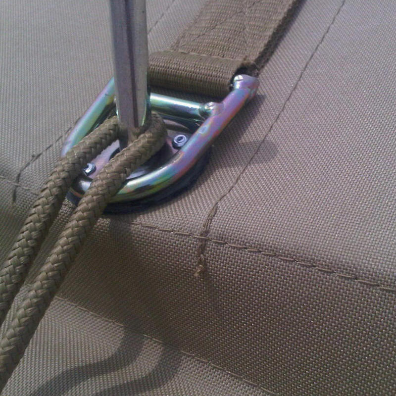 Khemah Bumbung Hip Kanvas Tentera 5x10m Tujuan Am