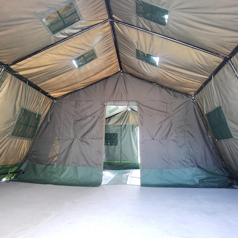 Khemah Tentera Modular Kanvas 5.6x4m