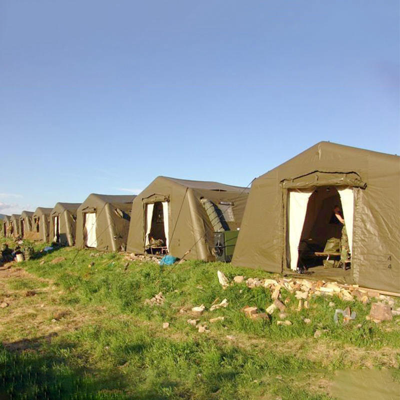 5.6x5.15m Serbaguna Penggunaan Cepat Kecil Tempat Perlindungan Kembung Tekanan Rendah