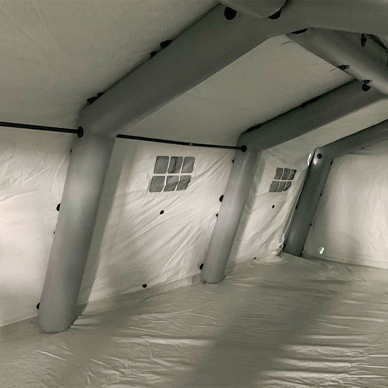 Khemah Kembung 5.6x7.55m Bertekanan Rendah Serbaguna Sederhana Cepat