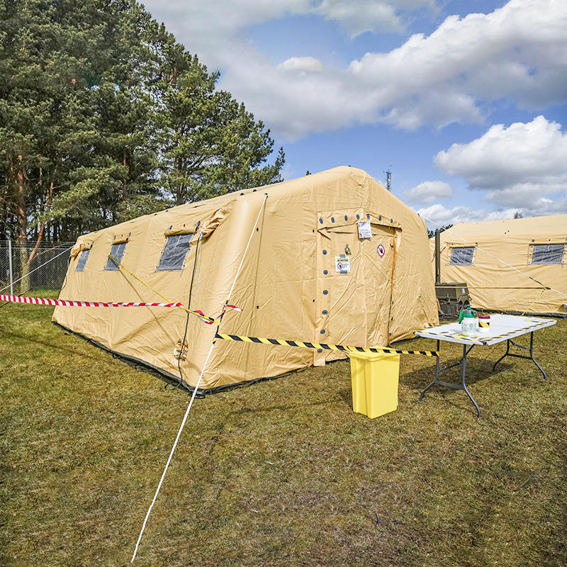 Khemah Kembung 5.6x7.55m Bertekanan Rendah Serbaguna Sederhana Cepat