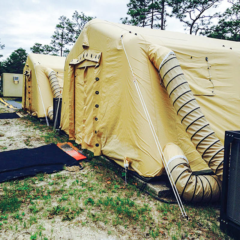 Khemah Kembung 5.6x7.55m Bertekanan Rendah Serbaguna Sederhana Cepat
