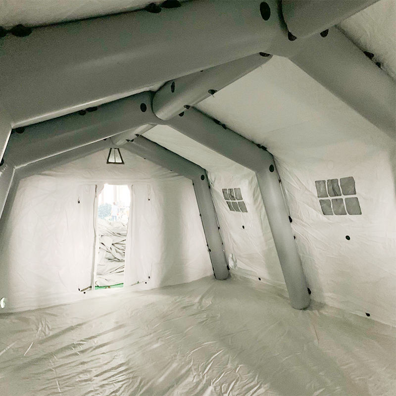 Khemah Kembung 5.6x7.55m Bertekanan Rendah Serbaguna Sederhana Cepat